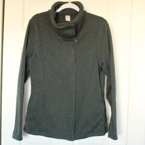 Old Navy dark green active fleece jacket size Large